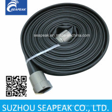 Black Rubber Covered Fire Hose